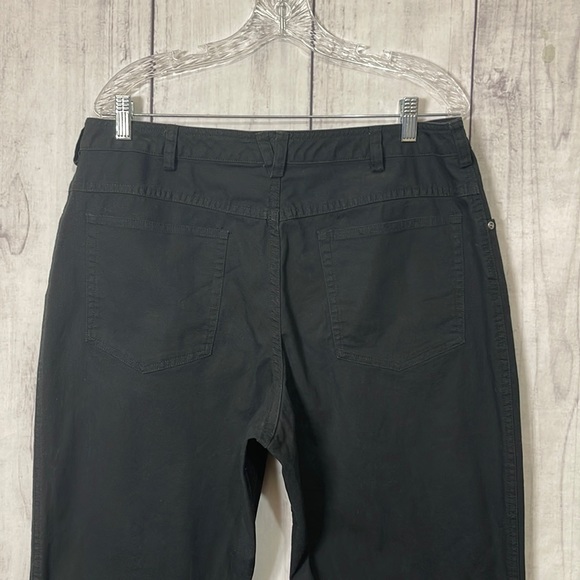 Duluth Trading Co Black Twill Work Pants Bootcut Womens Sz 16x29 - Picture 12 of 12